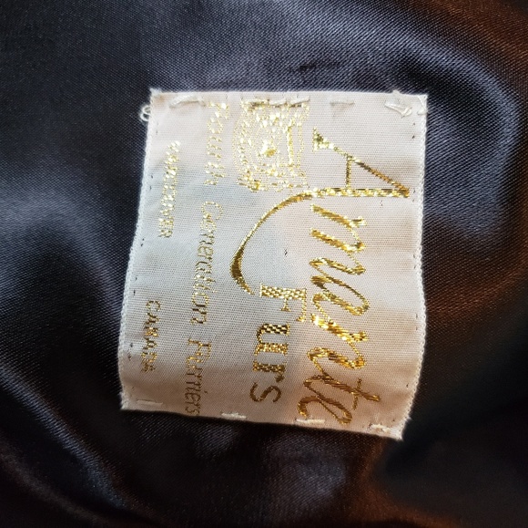 Authentic fur coat.